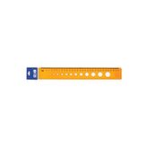 Rio Daire Şablonlu Cetvel 1-20 Mm 802 (1 Adet)