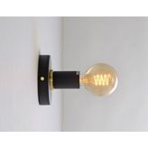 Riolight Retro Rustik Tavan ve Aplik Avize Gold ve Siyah - Eskitme