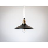 RİOLİGHT RETRO TEKLİ METAL SARKIT AVİZE ŞAPKA ÇAPI: 28CM