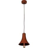 Riolight retro,vintage oda,mutfak,cafe,oteller için Metal Kahverengi Sarkıt avize Çap:18cm