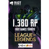 Riot Games League Of Legends 1380 Riot Points-lol 1380 Rp Tr