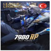 Riot League Of Legends 7980 Rp Şeffaf