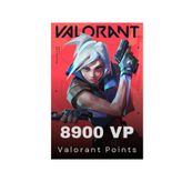 Riot Valorant 8900 Vp Valorant Points Cash Şeffaf