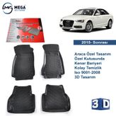 Rizline Audi A4 2015 Sonrası 3d Havuzlu Paspas