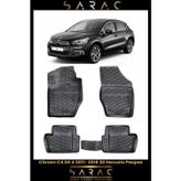 Rizline Citroen C4 2013 Model 3D Havuzlu Paspas
