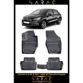 Rizline Citroen C4 2016 Model 3D Havuzlu Paspas