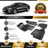 Rizline Citroen C5 2008+ 3D Havuzlu Paspas