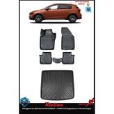 Rizline Fiat Egea Cross 2025 Hatchback - Tamir Kitli Bagaj Havuzu ve Havuzlu Paspas ve Ton Koku - Siyah