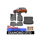 Rizline Fiat Egea Cross 3D Havuzlu Paspas Ve Bagaj Havuzu 2020-2021-2022-2023-2024-2025