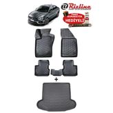 Rizline Fiat Egea Sedan 2016-2025 Havuzlu Paspas ve Bagaj Havuzu Seti HEDİYELİ