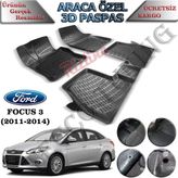 Rizline Ford Focus 2011-2014 3D Havuzlu Paspas