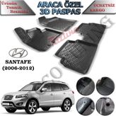 Rizline Hyundai Santafe 2006-2012 3d Havuzlu Paspas