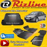 Rizline Renault Megane 2 2002-2009 3d Havuzlu Paspas