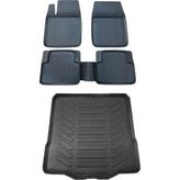 Rizline Renault Megane 3 Sporttourer 2010 Model 3D Bagaj Havuzu+3d Havuzlu Paspas - Siyah