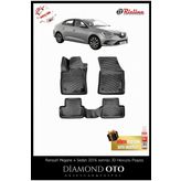 Rizline Renault Megane 4 Sedan 3D Havuzlu Paspas 2016-2017-2018-2019-2020-2021-2022-2023-2024