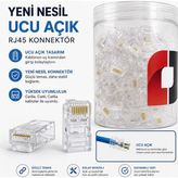 RJ45 Konnektör - Şeffaf