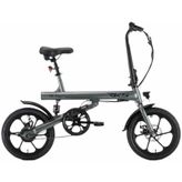 RKS 1S Gri Katlanabilir Elektrikli Bisiklet