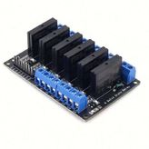 Robada 5V - 6 Kanal Solid State Röle Kartı (5V 2A)