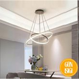 Robin 2'li Modern Power Ledli Avize Gün Işığı - Gri