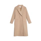 ROBİN Kadın Oversize Uzun Kaban, Camel, 36 Beden 36