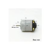 Robiz 3V 6V Dc Motor 130 Dc Motor Oyuncak Motoru