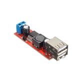 Robotnom Çift USB Çıkış 9V/12V/24V/36V - 5V 3A Voltaj Düşürücü Modül