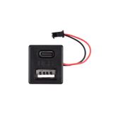 Roboyol Store Type-C / Usb A Dişi Soket Kavisli