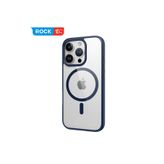Rock iPhone 16 Pro Max Guard Serisi Silikon Kılıf, Mavi