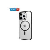 Rock iPhone 16 Pro Max Guard Serisi Silikon Kılıf, Siyah