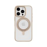 Rock Iphone 16 Pro Max Soft Rotating MagSafe Stantlı Kılıf Çöl Titanyum