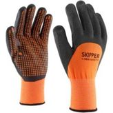 ROCK Skıpper Dotlu Köpük Nitril Eldiven (3 Çift) - Siyah - 10