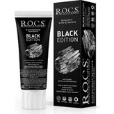 Rocs Black Edition Beyaz. Siyah Diş Macunu 60 Ml
