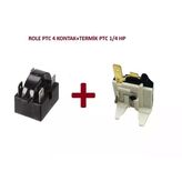 Role Ptc 4 Kontak+Termik Ptc 1/4 Hp