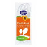 Roll Up 10'lu Plastik Kaşık