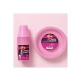 Roll-Up Pembe Plastik Tabak Bardak Set Kullan at
