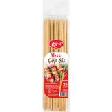 Roll-Up Yassı Çöp Şiş 25'li 25 cm 4 Adet