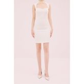 Roman Mini Elbise Krem Y9911003_047