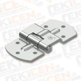 Römork Kasa Menteşesi - 125 MM X 60 Mm