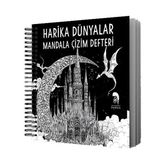Romos Kitap Harika Dünyalar - Mandala Çizim Defteri