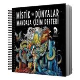 Romos Kitap Mistik Dünyalar - Mandala Çizim Defteri