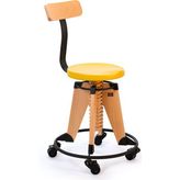 Ron Burgu Roller Sandalye - Sarı