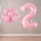 Rönesans 2 Yaş Pembe Temalı Doğum Günü Parti Seti