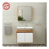 Roomart 2 Kapaklı Lavabolu 65 cm Asma Banyo Dolap Takımı
