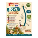 Rope Matatabi Li Çıngıraklı İp Kedi Oyuncağı