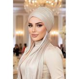 Rose Gold Kelebek Bone Şal