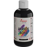 Rose Siyah Akrilik Boya 250 gr