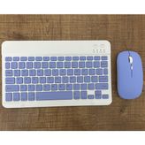 Rose Teknoloji Bluetooth Kablosuz Klavye ve Mouse Set - Mor