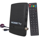 Rose Try Full HD Uydu Alıcısı - Siyah