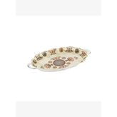 Rosea Bone 27 cm Kulplu Oval Servis Tabağı