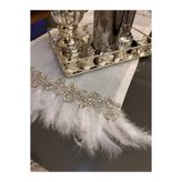 RoseAtelier Kristal taşlı runner